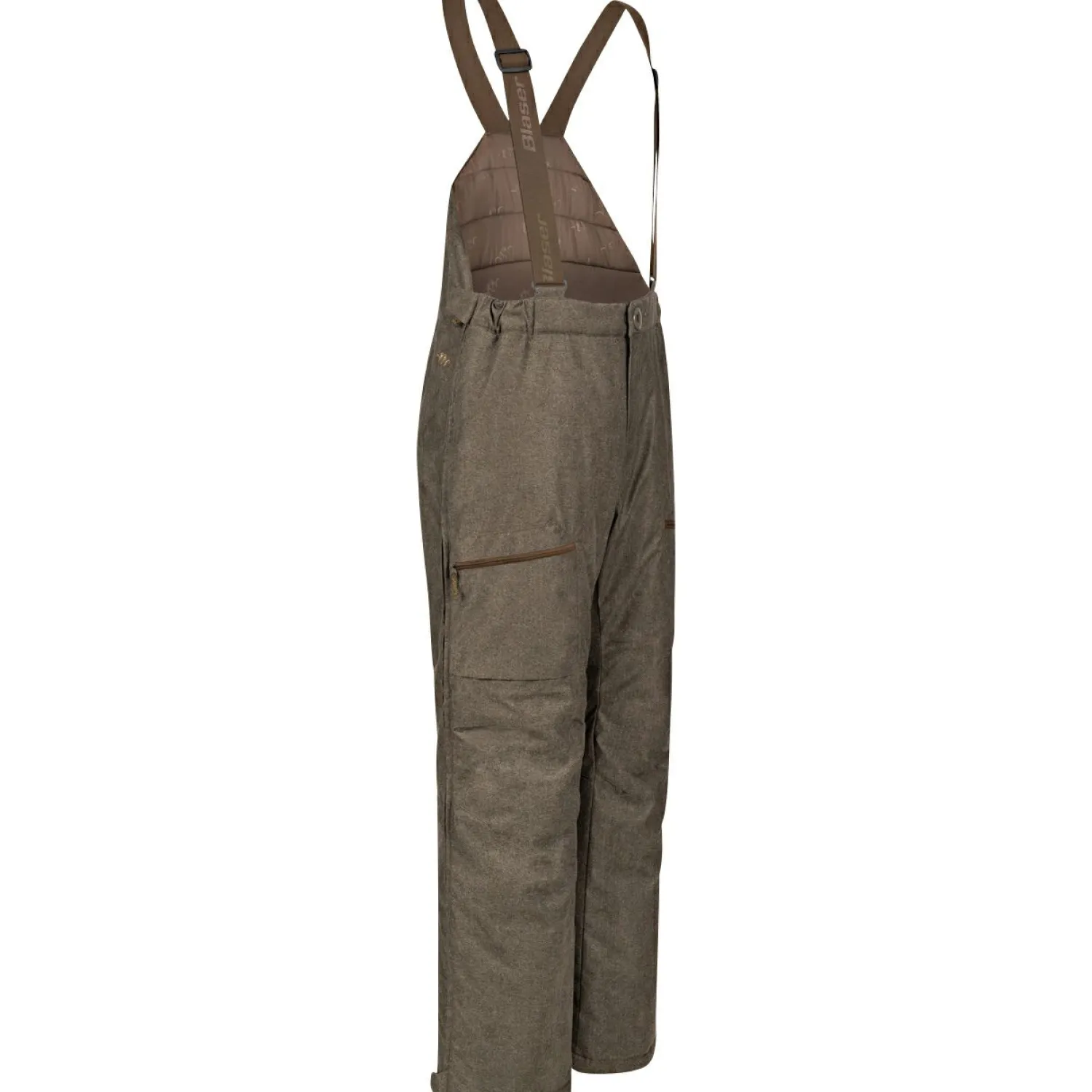 Outlet Top Heat Bib 2L Hose Herren (Olive Mélange/Schwarz) Thermohosen & Regenhosen
