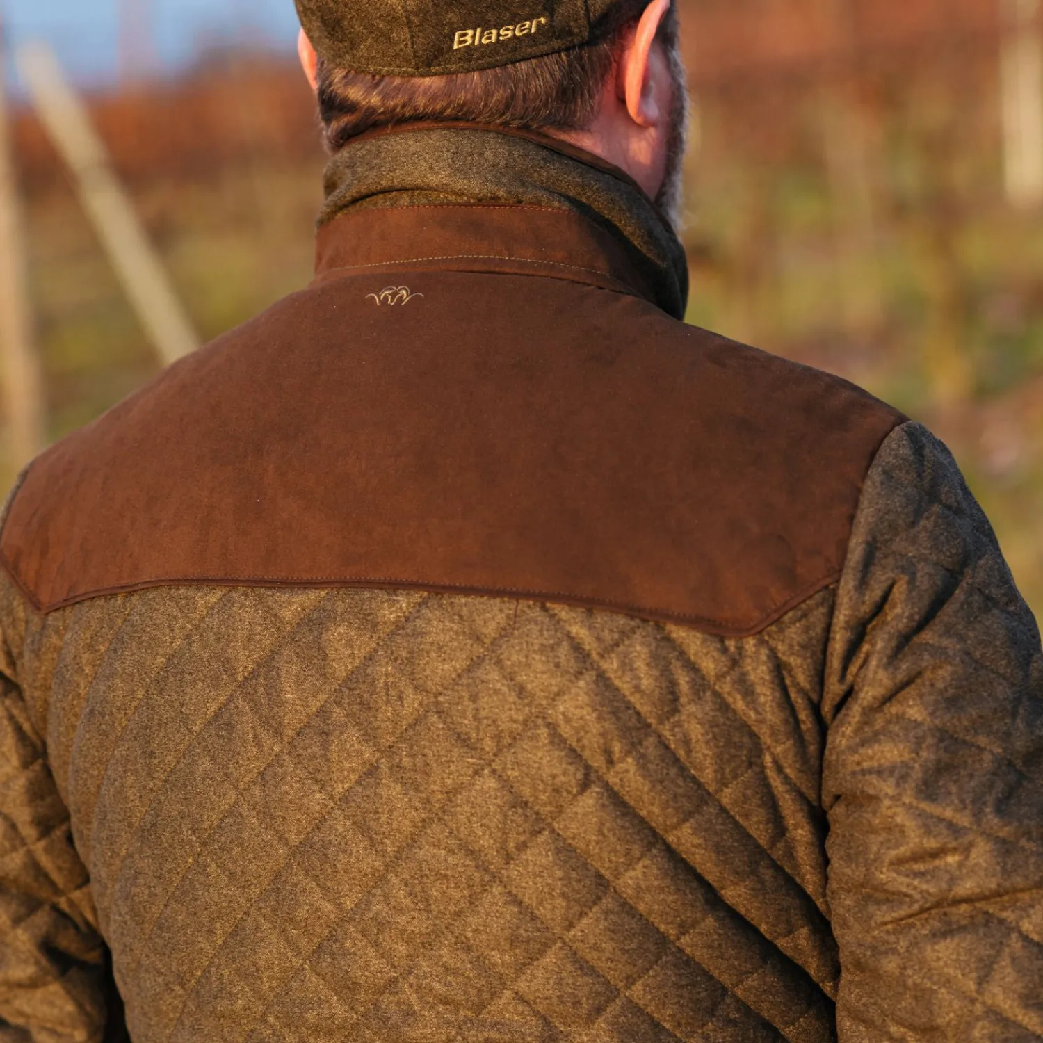 Hot Vintage Jacke Miles Herren (Dunkelbraun Mélange) Outdoor- & Angel-Jacken