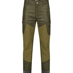 Hot Whizz Softshell Hose Herren (Olive Mélange/Schwarz) Outdoor- & Angler-Cargohosen
