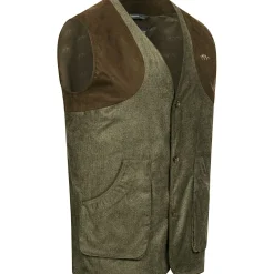 Clearance Wing Weste Vintage Herren (Olive Mélange/Schwarz) Outdoor- & Anglerwesten