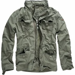 Clearance Britannia Jacket Herren (Olive) Outdoor- & Angel-Jacken|Field Jackets