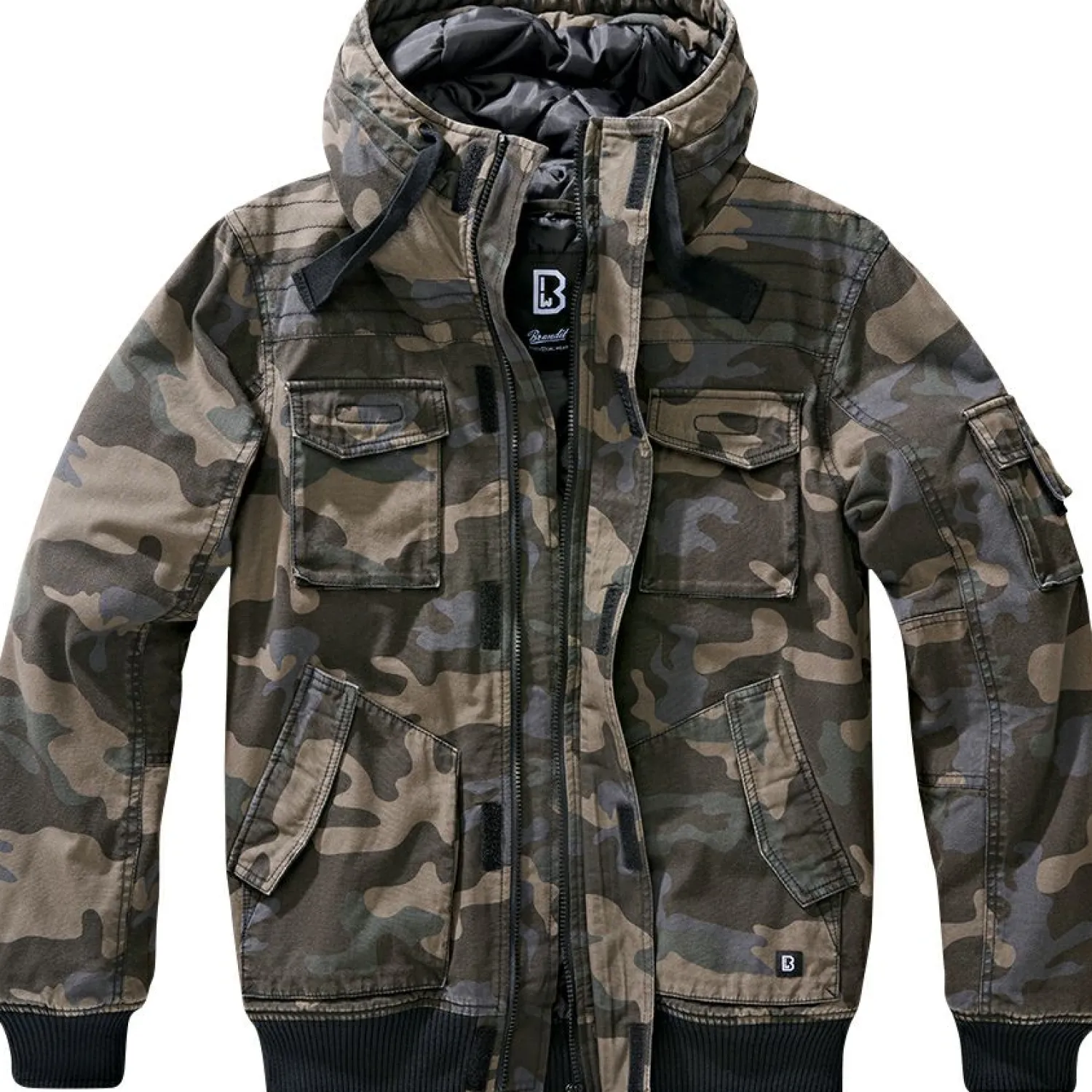 Brandit Bronx Jacket Herren (Darkcamo)< Outdoor- & Angel-Jacken