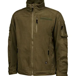Brandit Fleece Ripstop Jacket Herren (Olive)< Outdoor- & Angel-Jacken
