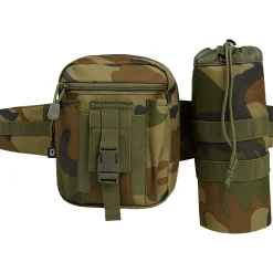 Brandit Gürteltasche Waistbeltbag Allround (woodland)< Angeltaschen ·Angel-Umhängetaschen