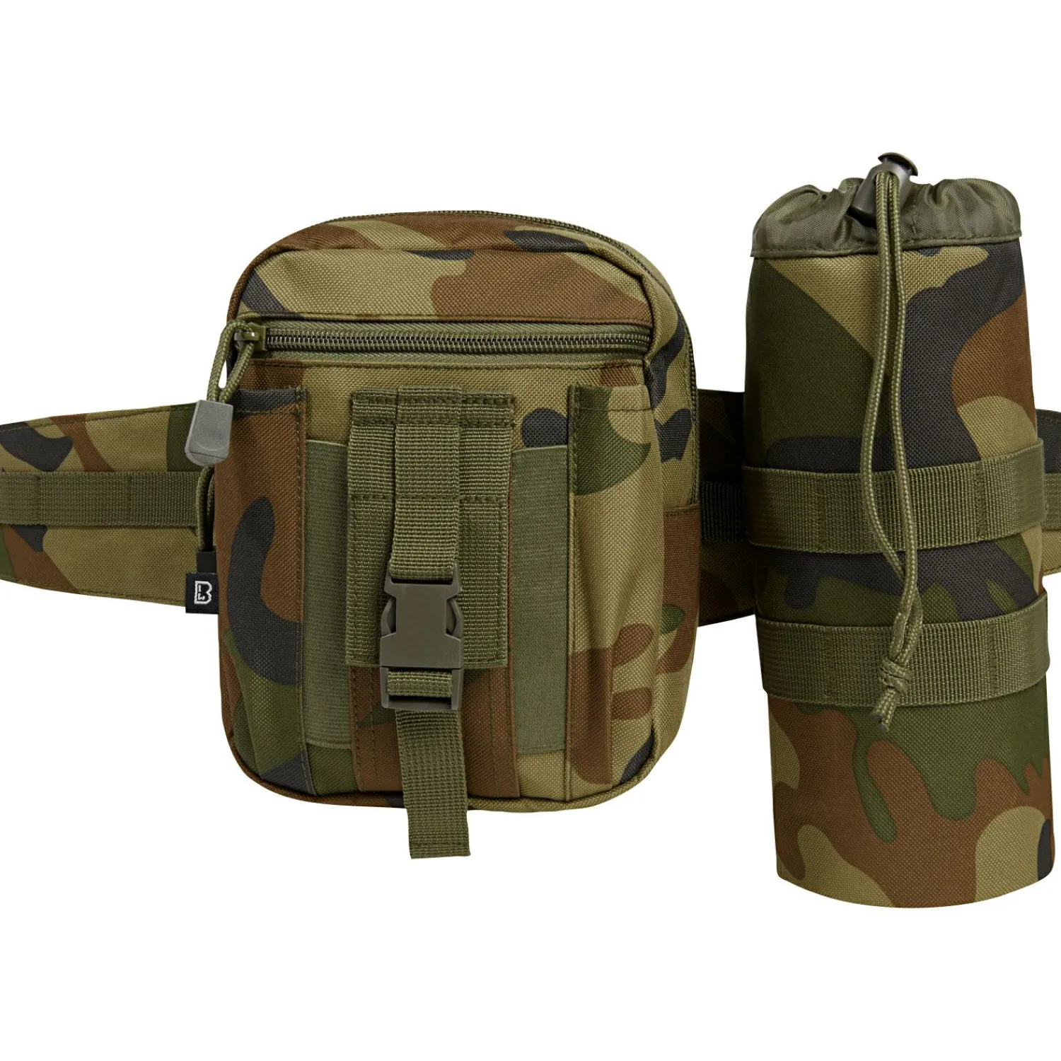 Brandit Gürteltasche Waistbeltbag Allround (woodland)< Angeltaschen ·Angel-Umhängetaschen