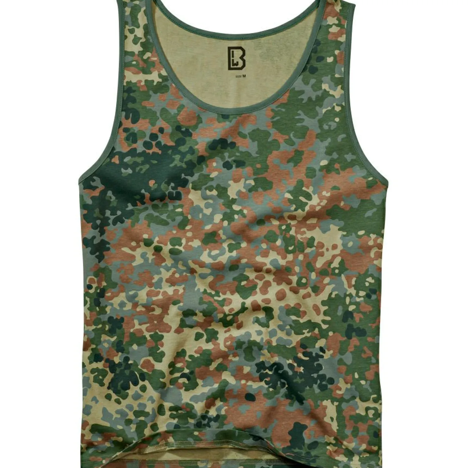 Brandit Tank Top Herren (Flecktarn)< Angelshirts & Angel-Oberteile
