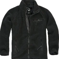 Outlet Teddyfleece Jacket Herren (Black) Outdoor- & Angel-Jacken