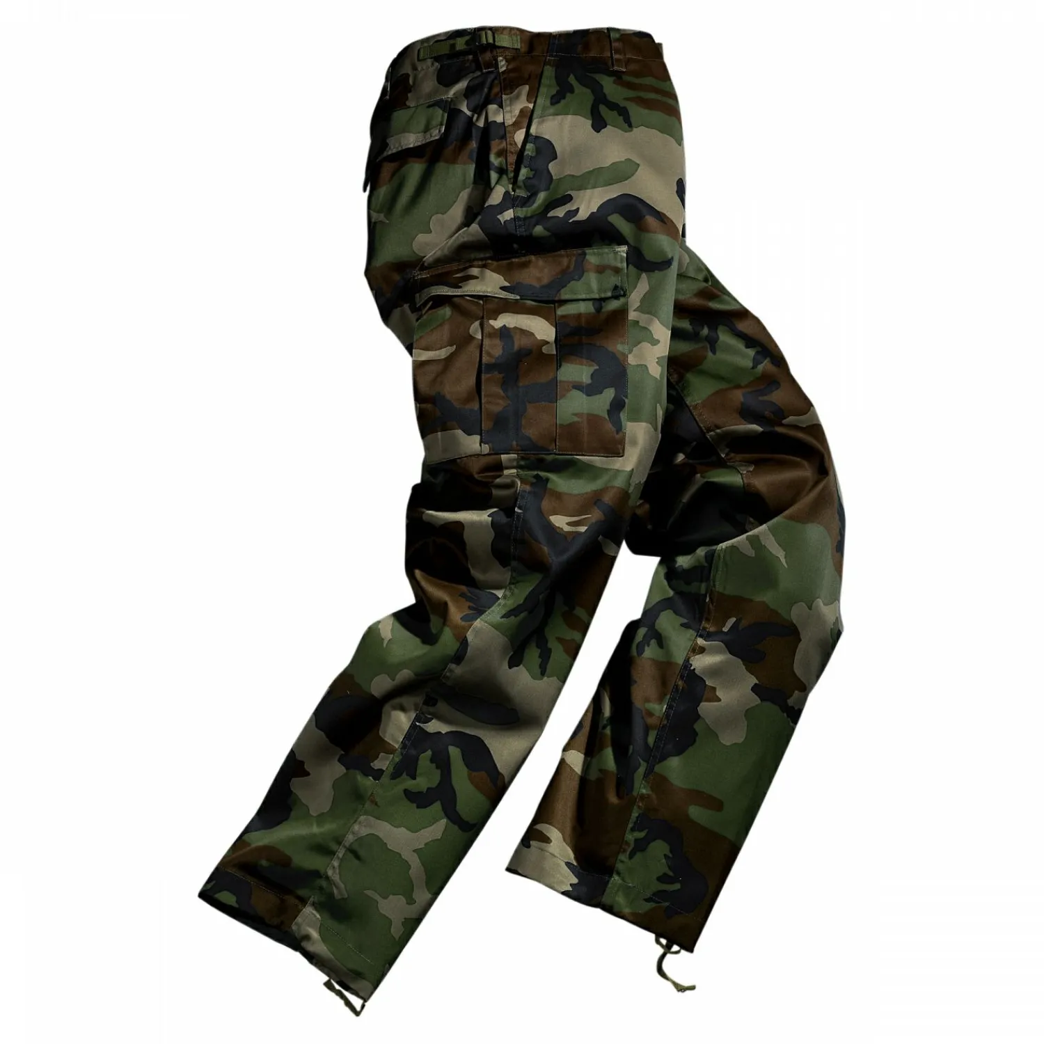 New US Ranger Pants Herren (Woodland) Tarnhosen|Outdoor- & Angler-Cargohosen