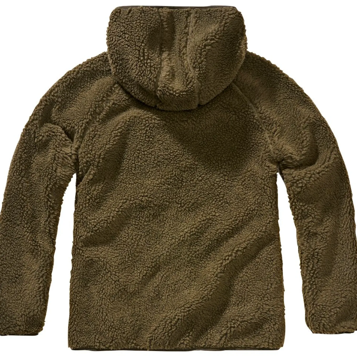 Clearance Women Teddyfleece Jacket Hooded Damen, mit Kapuze (Olive) Damen Damen Angeljacken & -Westen