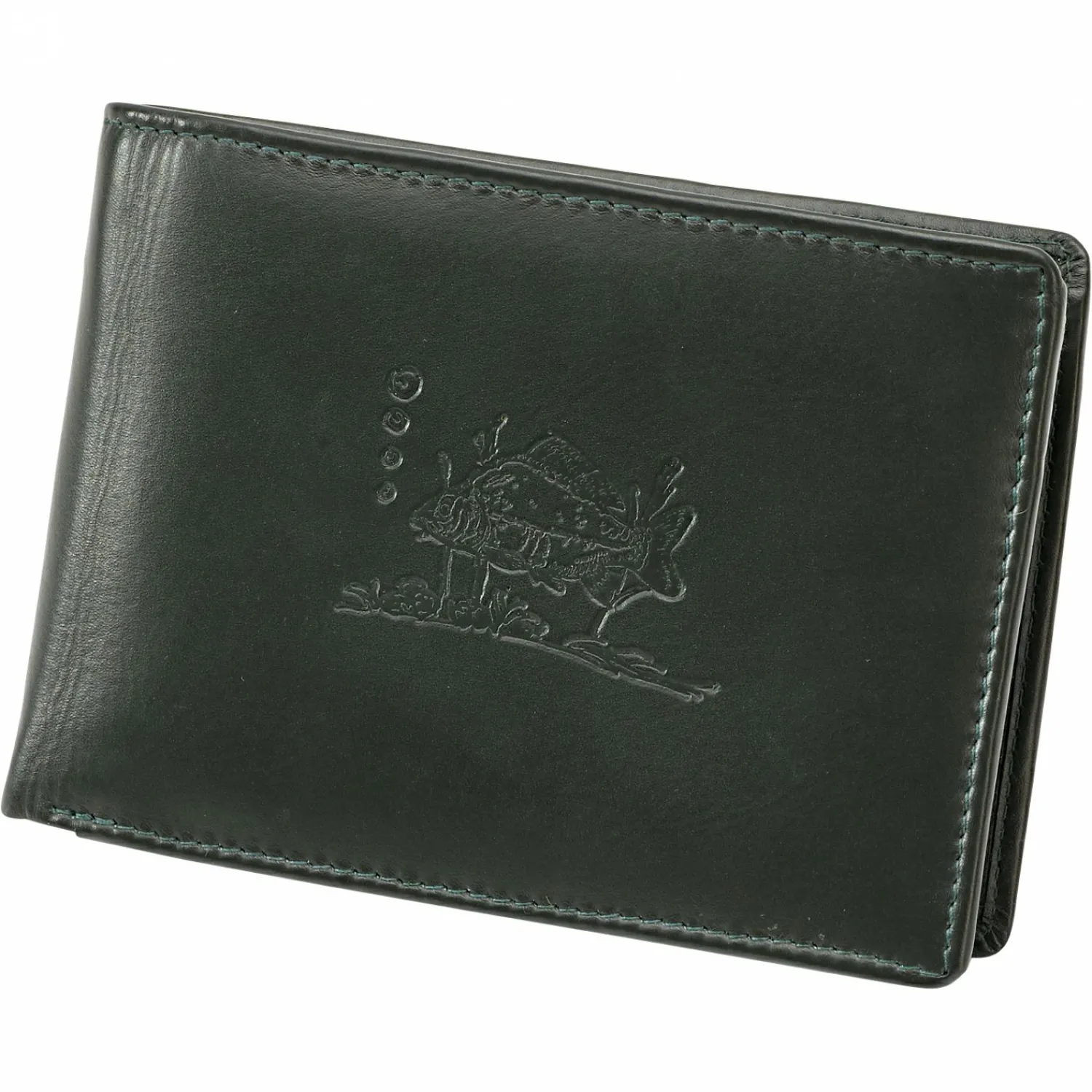Brieftasche "Karpfen" (Oliv)< Geschenkideen Für Angler