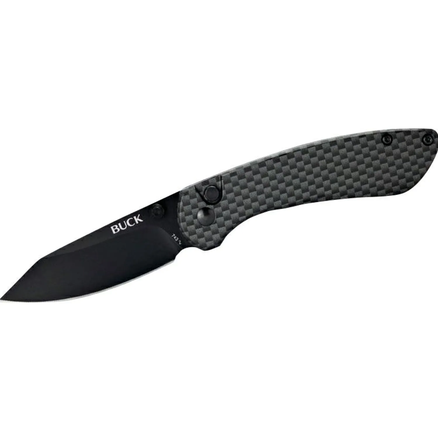 Buck Knives Taschenmesser 743 Mini Sovereign (Schwarz)< Angelmesser·Taschen- & Multifunktionsmesser