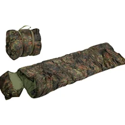 BW-Schlafsack Flecktarn< Campingzubehör|Angelschlafsäcke & Co.