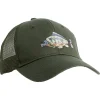 New Cap "Karpfen" Herren (Oliv) Outdoor- & Angel-Kappen