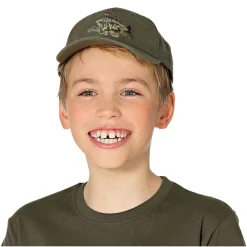 Cap "Karpfen" Kinder (Oliv)<Kinder Kinder-Bekleidung
