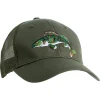 Cap "Zander" Herren (Oliv)< Outdoor- & Angel-Kappen