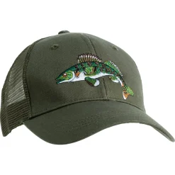 Cap "Zander" Herren (Oliv)< Outdoor- & Angel-Kappen