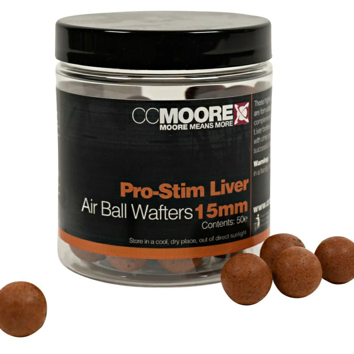CCMoore Air Ball Wafters (Pro-Stim Liver)< Karpfenfutter·Boilies & Popup Boilies|Karpfenfutter