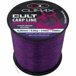 Climax Angelschnur Cult Carp Deep Purple Monofil (dunkellila)< Karpfenschnüre|Karpfenschnüre