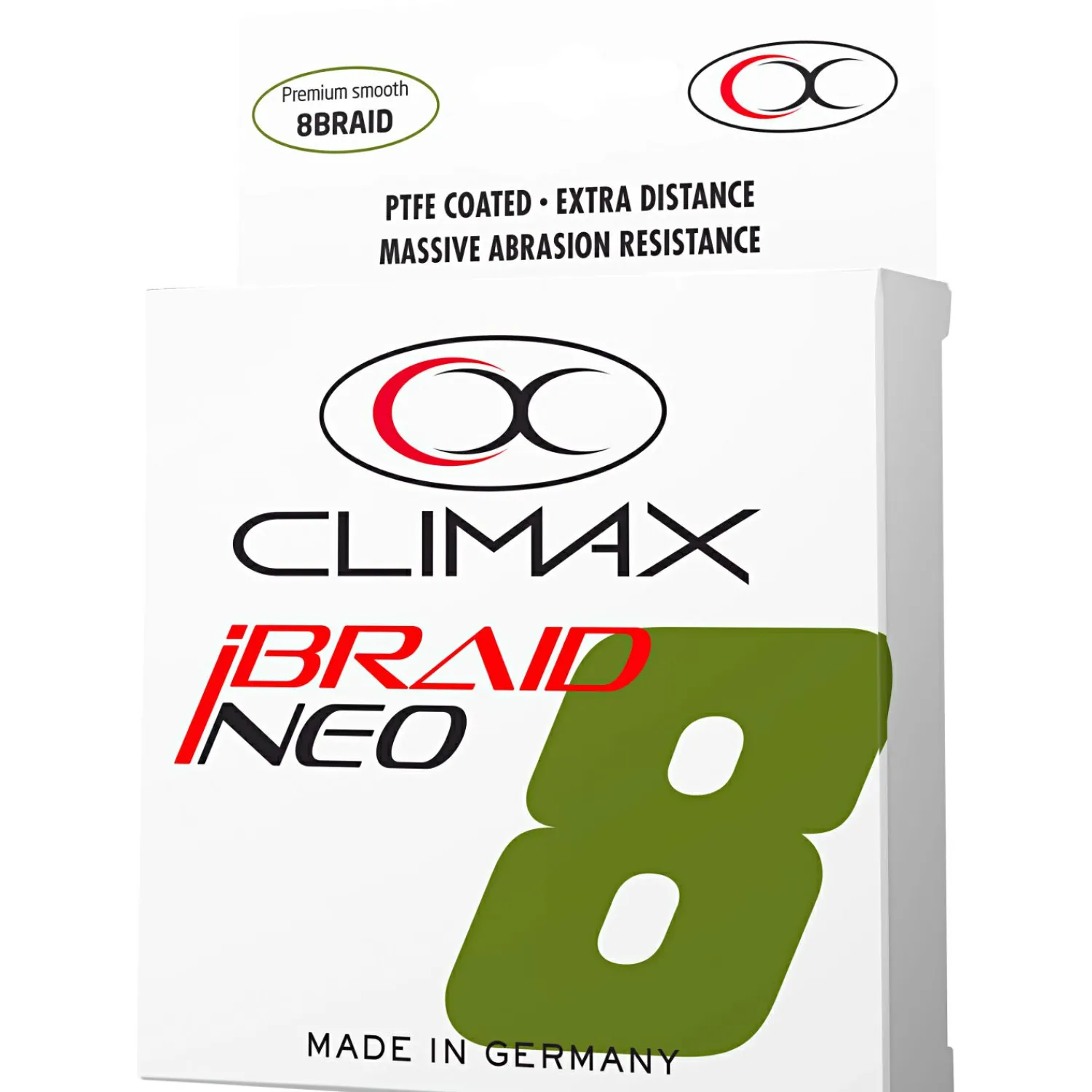 Climax Angelschnur iBraid Neo (135 m)< Geflochtene Schnüre