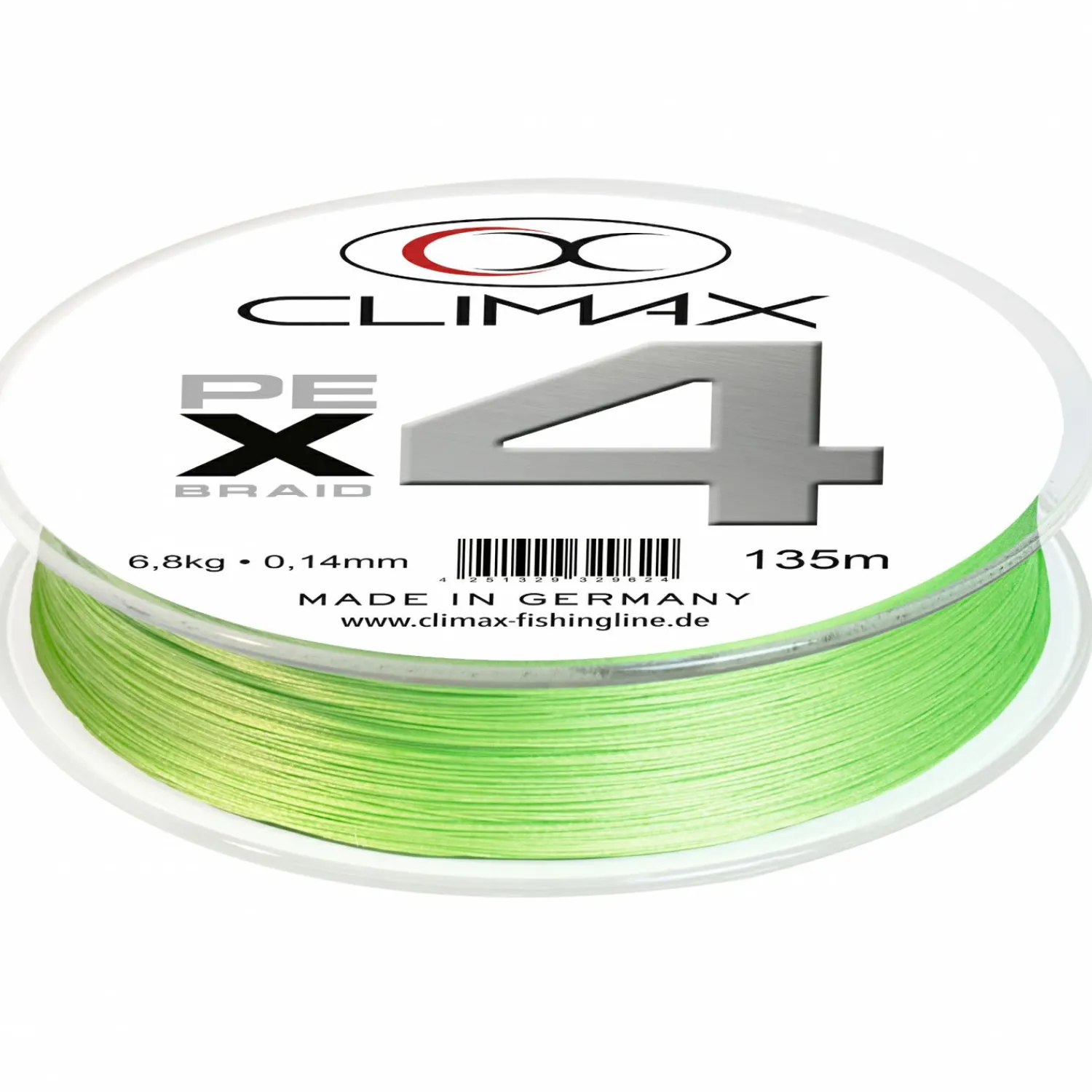 Climax PE X4 (Chartreuse)< Geflochtene Schnüre