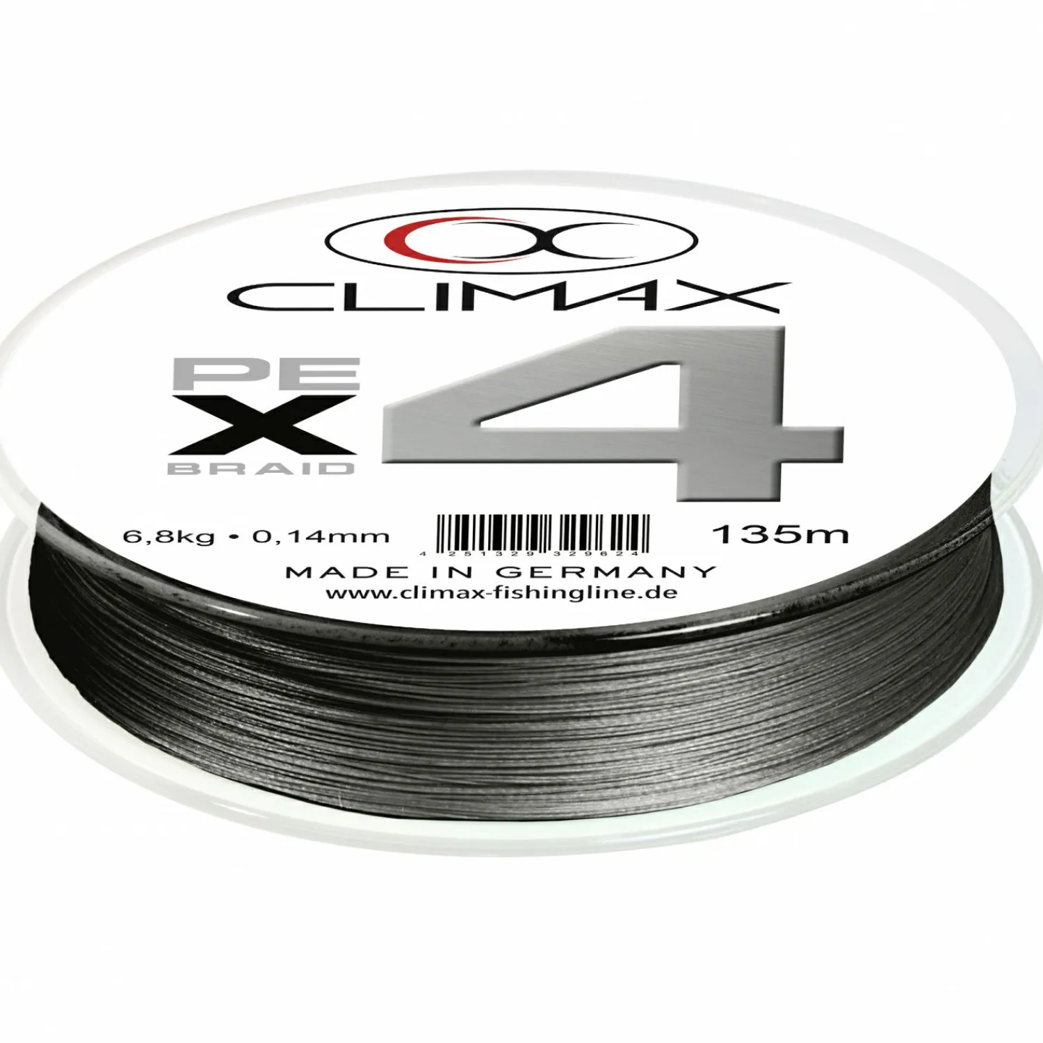 Climax PE X4 (Grau)< Geflochtene Schnüre