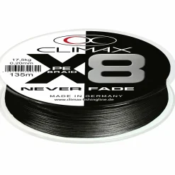 Outlet PE X8 Neverfade (schwarz) Geflochtene Schnüre