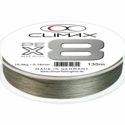 Climax PE X8 (oliv)< Geflochtene Schnüre