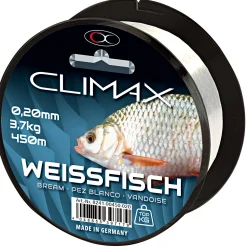 Zielfischschnur Weißfisch (weiß, 450 m) Friedfischschnüre