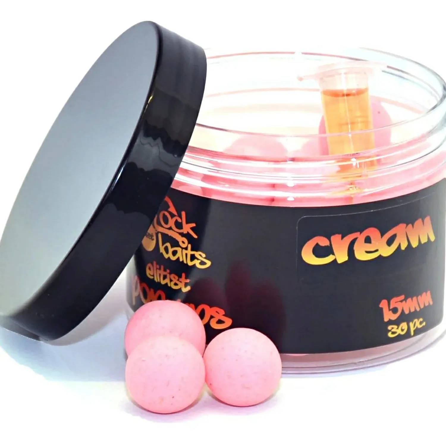 Cockbaits Elitist Pop Ups, Cream Pink (washed out)< Karpfenfutter|Karpfenfutter·Boilies & Popup Boilies