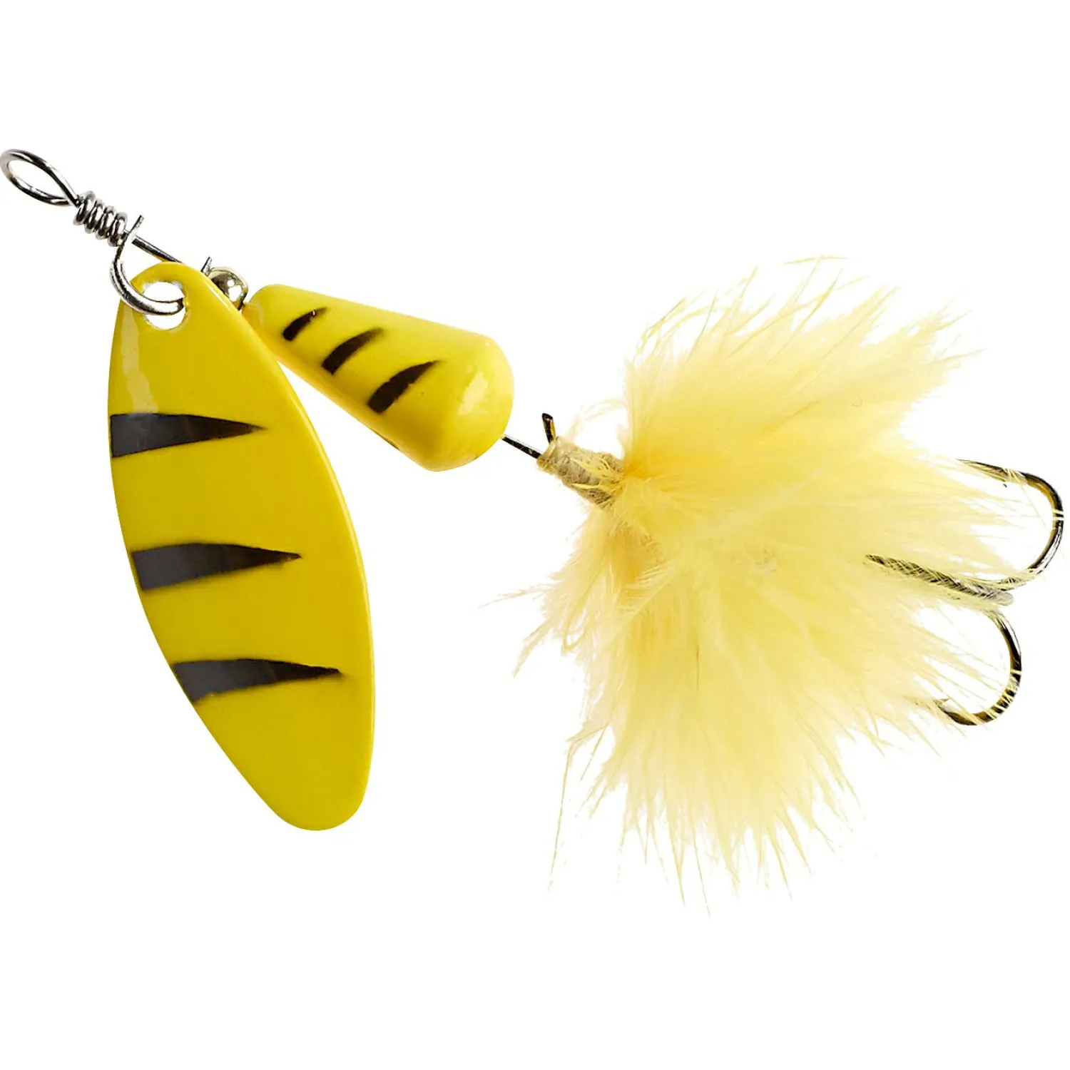 Online Spinner Fuzzy (Honey Bee) Spinner|Forellen-Kunstköder