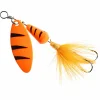 Colonel Spinner Fuzzy (Orange Tiger)< Spinner|Forellen-Kunstköder