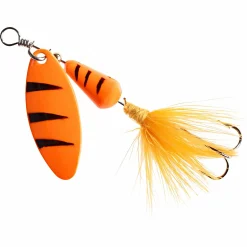 Colonel Spinner Fuzzy (Orange Tiger)< Spinner|Forellen-Kunstköder