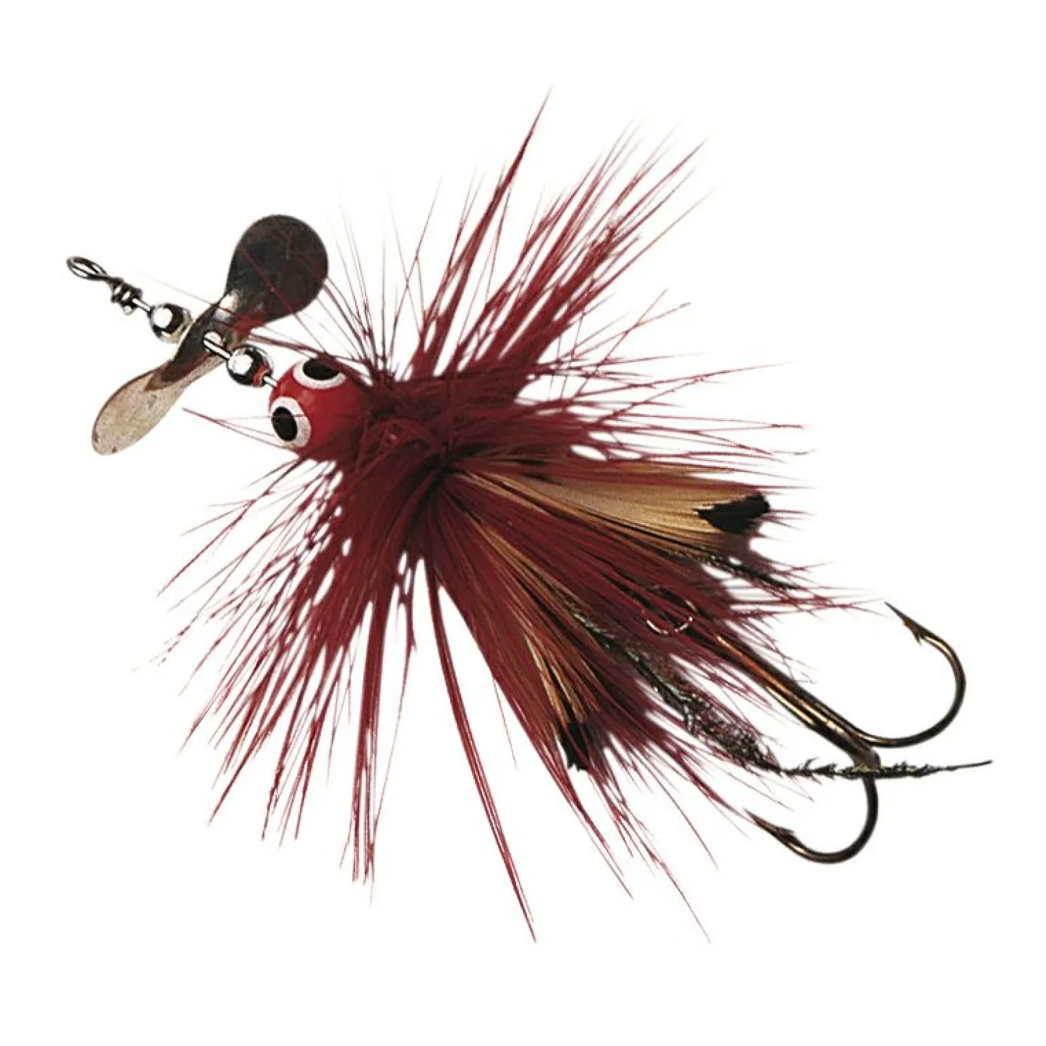 Discount Spinnfliegen Classic (rot) Raubfischangeln Kunstköder|Spinner