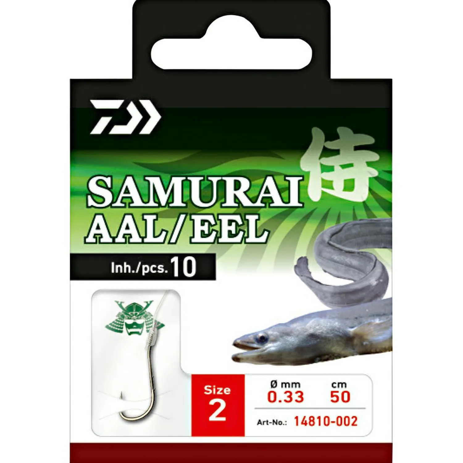 Daiwa Aalhaken Samurai< Aalhaken|Angelhaken