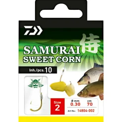 Clearance Angelhaken Sweet Corn Samurai Angelhaken|Friedfischangeln-Zubehör
