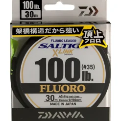 Daiwa Angelschnur Saltiga X'Link Fluorocarbon Leader< Fluorocarbon-Schnüre