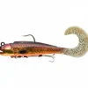 Best D-Wolf Curly (gold flake) Gummiköder ·Gummifische & Shads