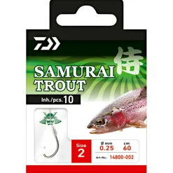 Daiwa Forellenhaken Samurai< Angelhaken|Forellenangeln-Zubehör