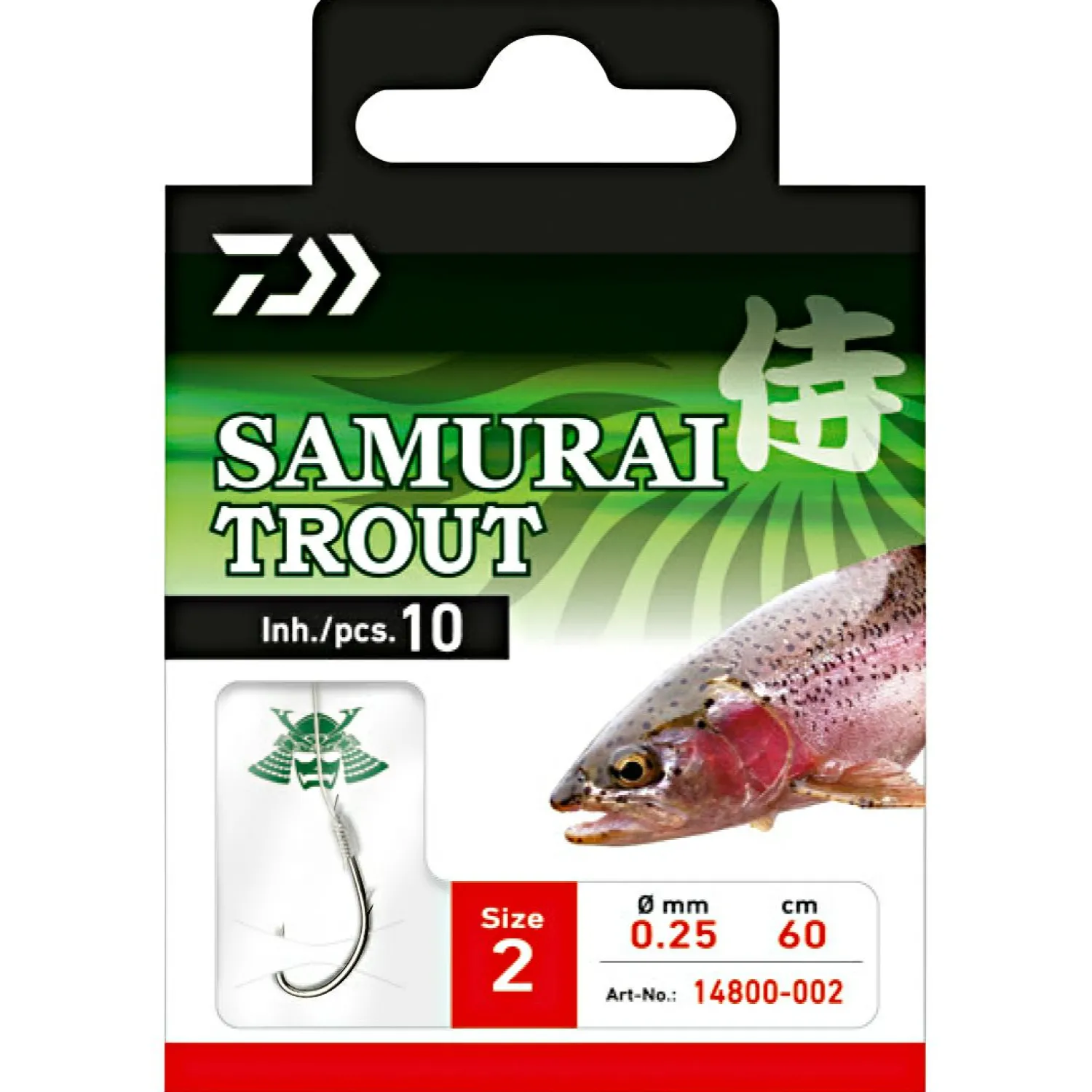 Daiwa Forellenhaken Samurai< Angelhaken|Forellenangeln-Zubehör