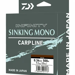 Daiwa Infinity Sinking Mono (Braun, 790-1540 m)< Karpfenschnüre|Karpfenschnüre