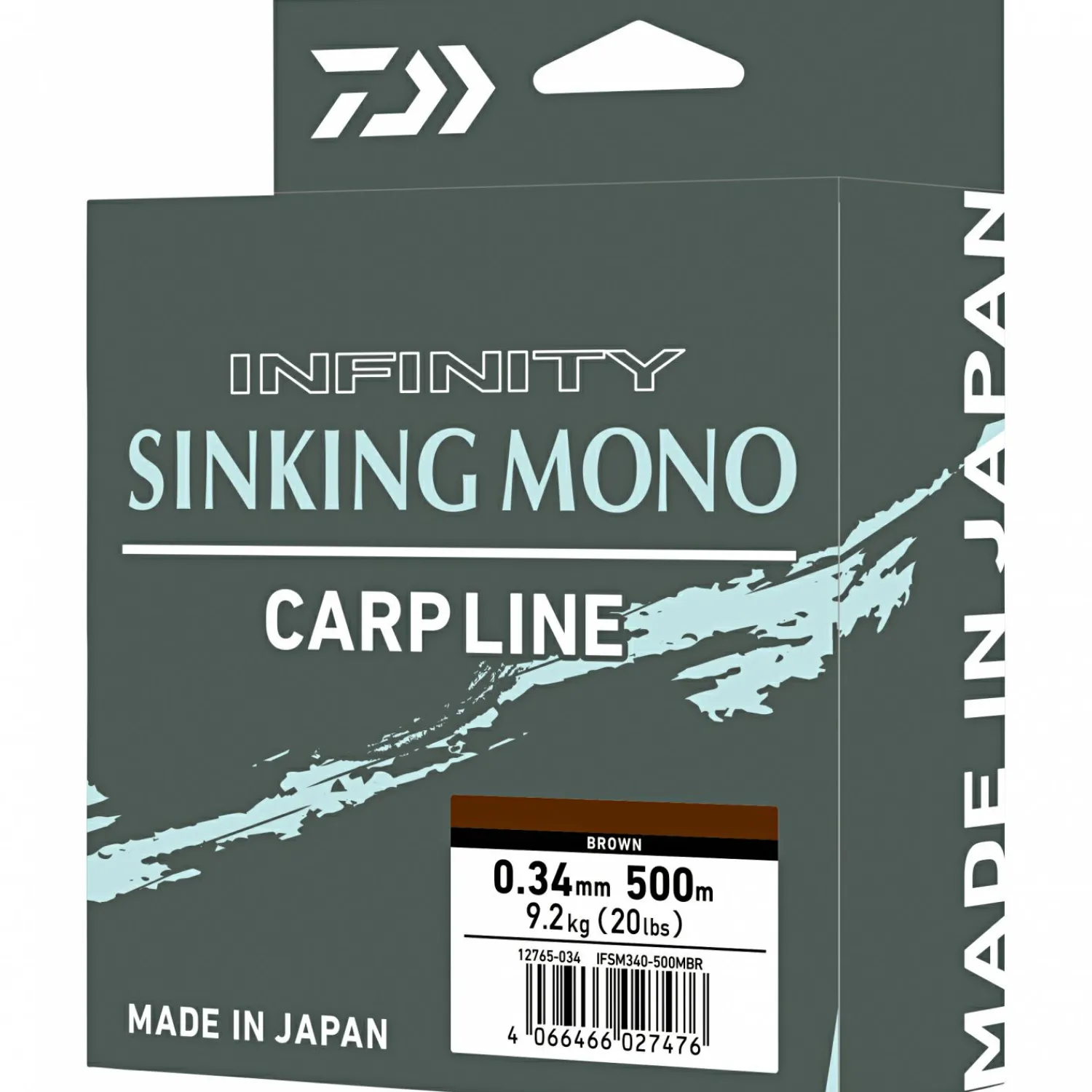 Daiwa Infinity Sinking Mono (Dunkel Oliv, 790-1540 m)< Karpfenschnüre|Karpfenschnüre