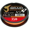 Daiwa J-Braid Expedition, smash orange - 150 m< Geflochtene Schnüre