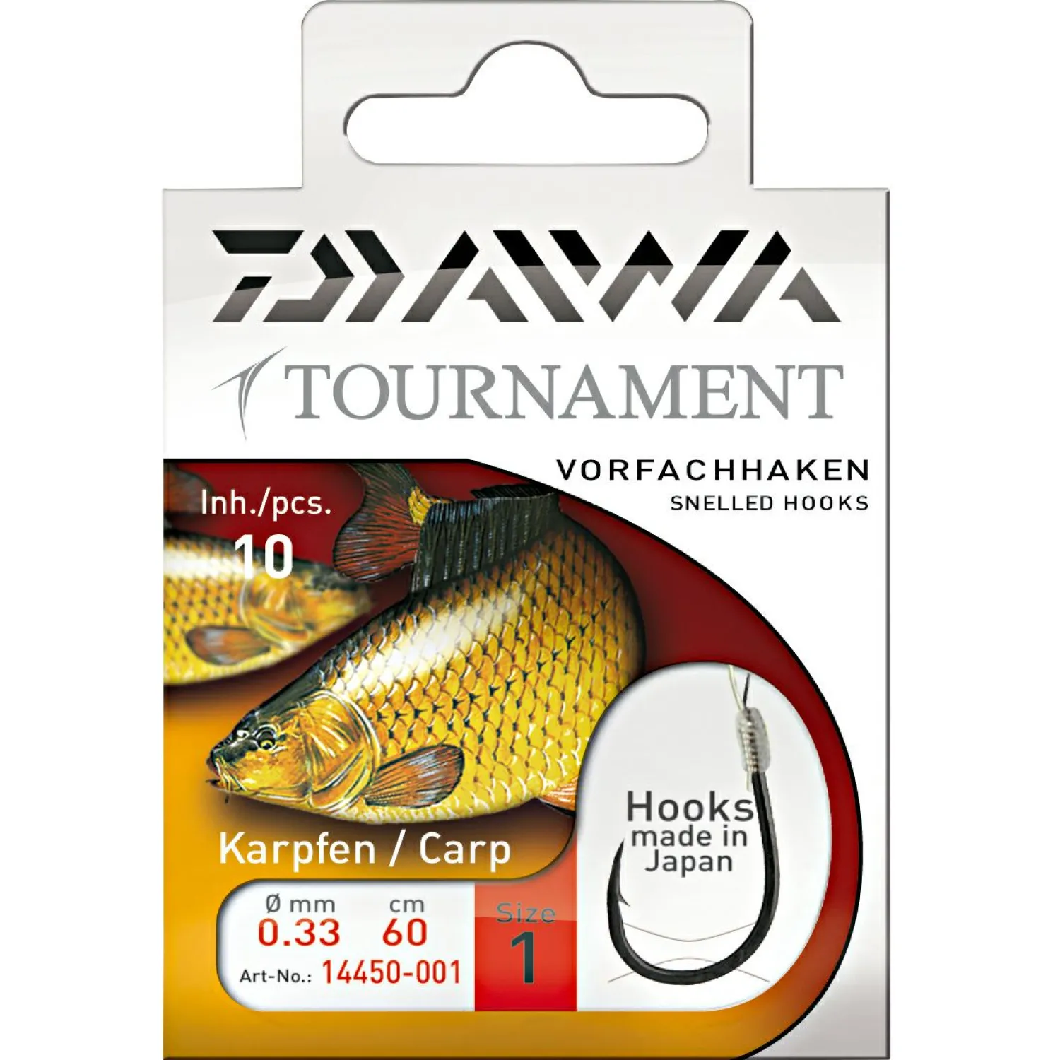 Daiwa Karpfenhaken Tournament< Angelhaken|Friedfischangeln-Zubehör