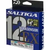 New Saltiga Durasensor 12 Braid EX+SI3 (0,18 mm) Geflochtene Schnüre