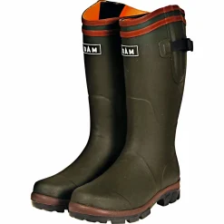 DAM Flex Neoprene Rubber Boots Herren (Olive)< Angel-Gummistiefel & Neoprenstiefel