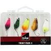 DAM Spoon Trout Pack 3< Trout Spoons|Kunstköder-Sets