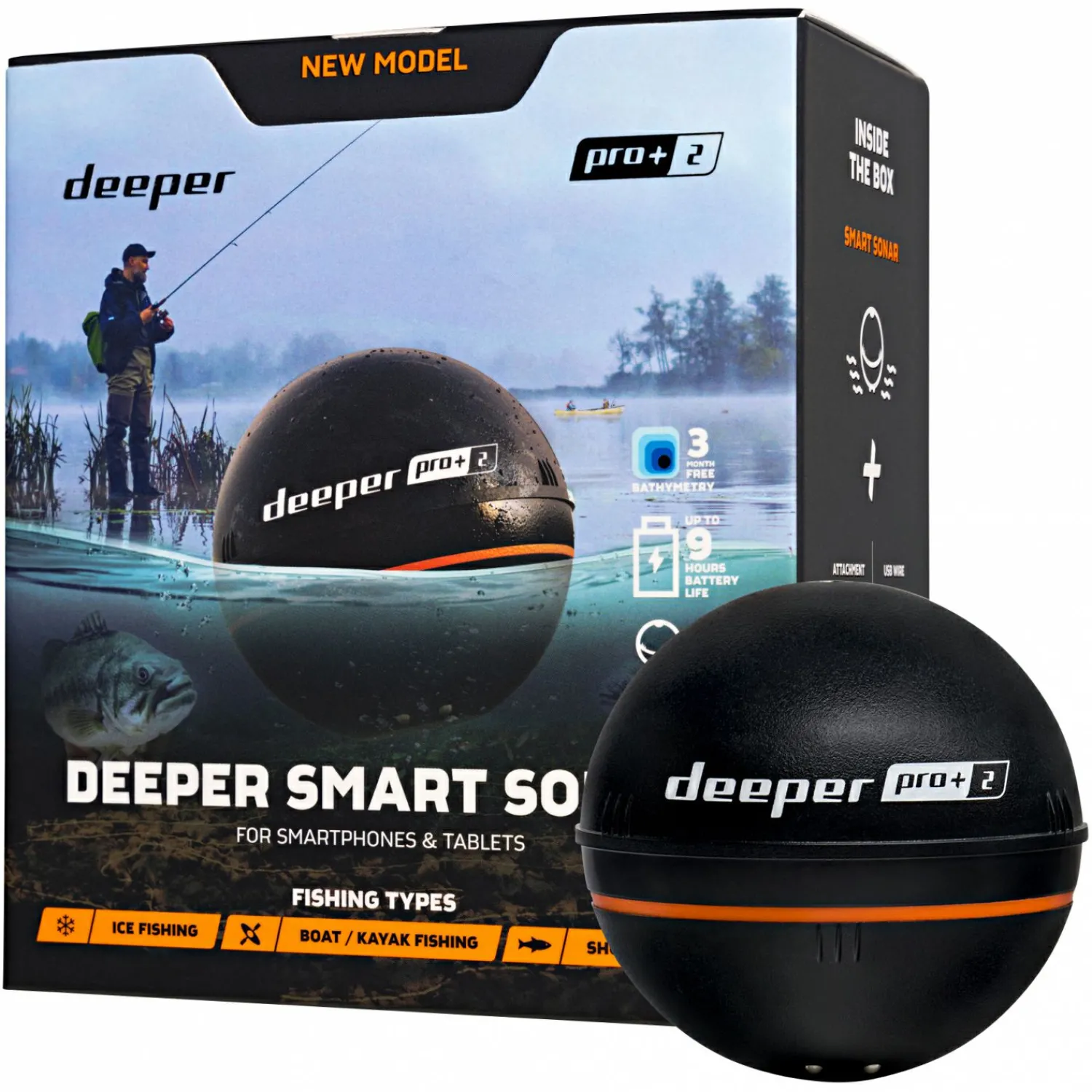Hot Smart Sonar Pro+ 2 Echolote & Plotter