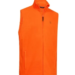 Outlet Atlas Fleeceweste Herren (Safety Orange) Outdoor- & Anglerwesten