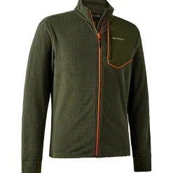 Deerhunter Chamois Full-Zip Fleecejacke Herren (Forest Green)< Outdoor- & Angel-Jacken