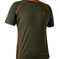 Deerhunter Chamois T-Shirt Herren (Forest Green)< Angelshirts & Angel-Oberteile